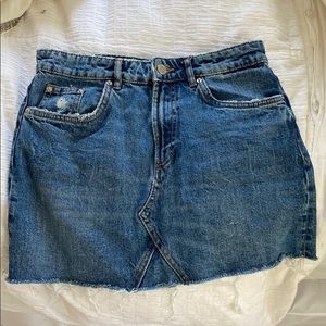Zara denim skirt
